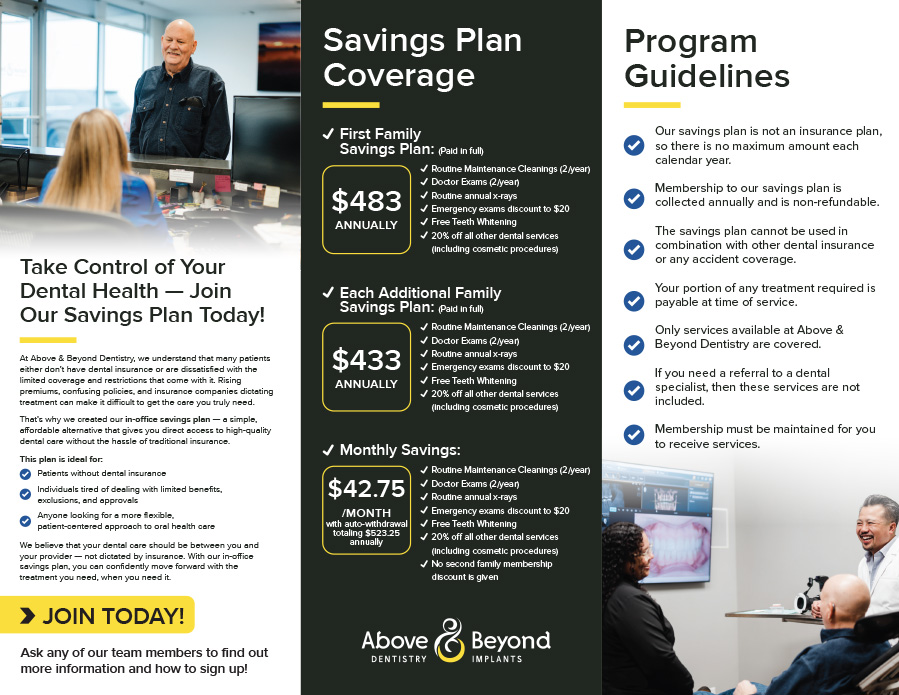 Above   Beyond Dentistry   Implants | Full Mouth Reconstruction, All-on-X reg  and Root Canals